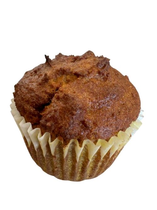 low carb pumpkin spice muffin