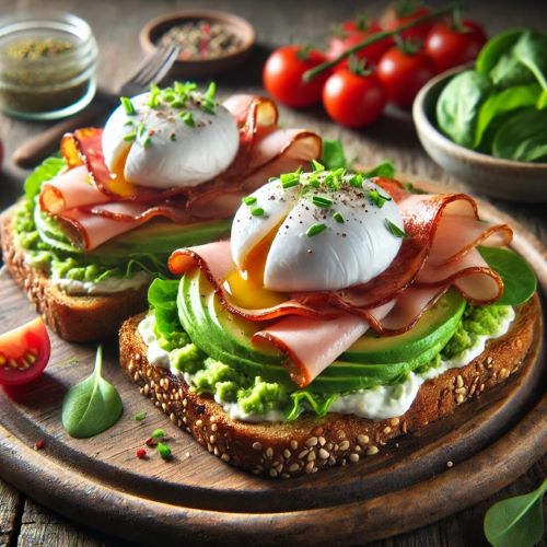 low carb sourdough bread sandwich