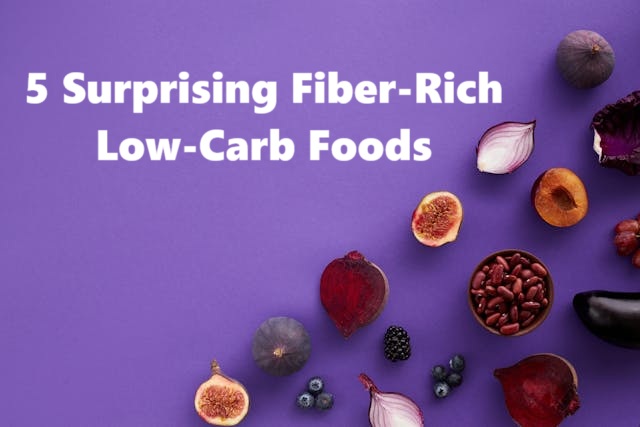 fiber-rich low-carb foods