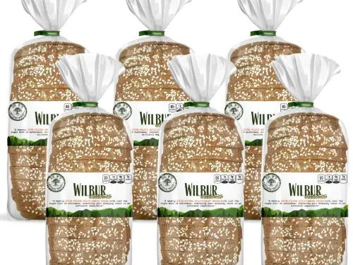 Low Carb Sesame Seed Bread (6 Pack)