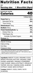 Nutritional Facts