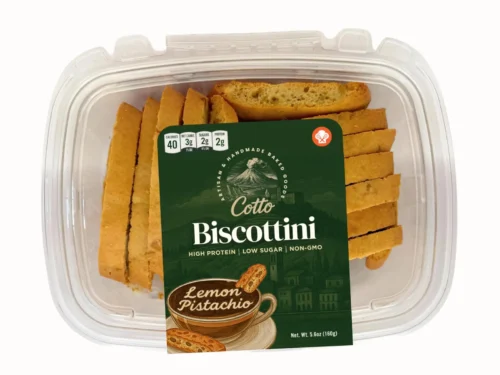 Lemon Pistachio Biscotti